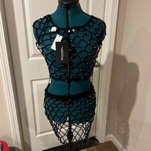 brand new medium pretty little thing coverup